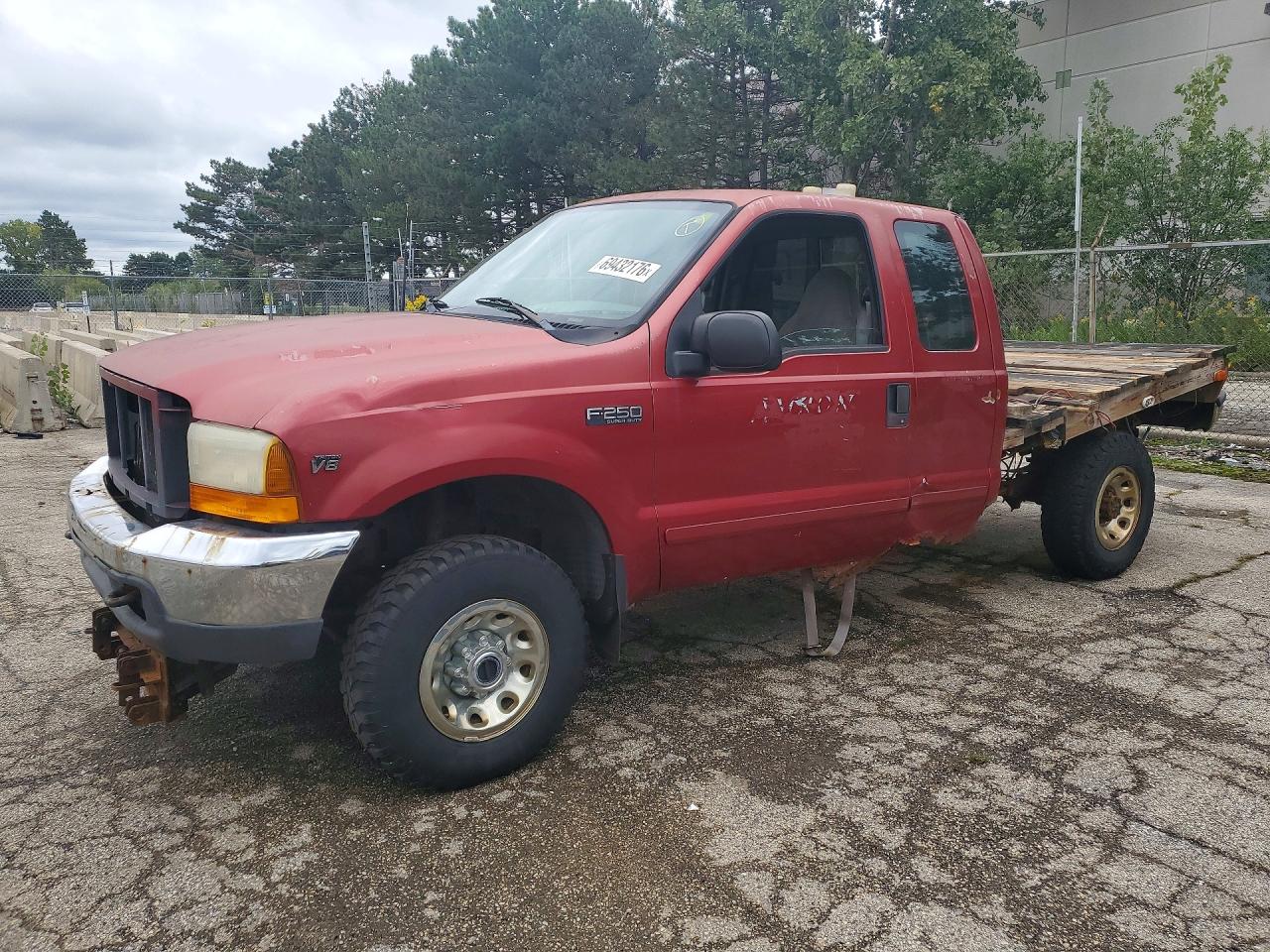 2001 FORD F250 SUPER DUTY | 1FTNX21L41EA58655 | UPCARS