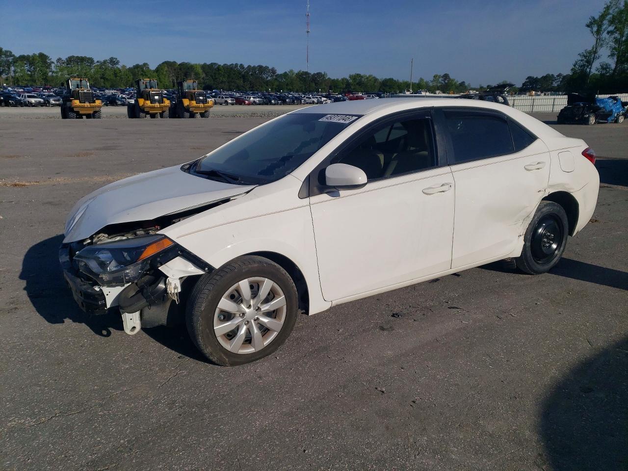 2015 TOYOTA COROLLA LE | 2T1BURHE9FC452268 | UPCARS