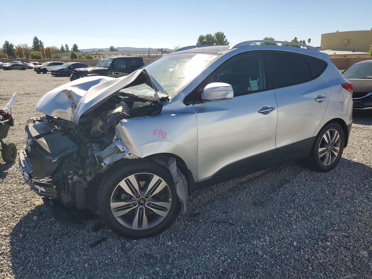 2014 HYUNDAI TUCSON LIMITED | KM8JU3AG0EU909177 | UPCARS