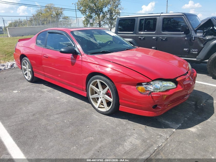 2004 CHEVROLET MONTE CARLO SUPERCHARGED SS | 2G1WZ151449187657 | UPCARS