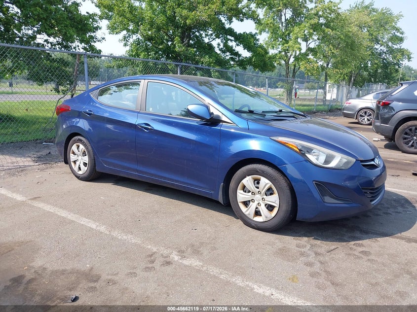 2016 HYUNDAI ELANTRA SE | 5NPDH4AE4GH749652 | UPCARS