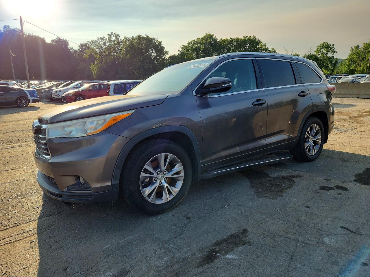 2014 TOYOTA HIGHLANDER XLE | 5TDJKRFH9ES018694 | UPCARS