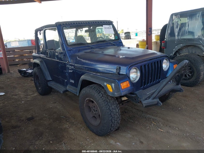 2001 JEEP WRANGLER SPORT | 1J4FA49S51P309579 | UPCARS