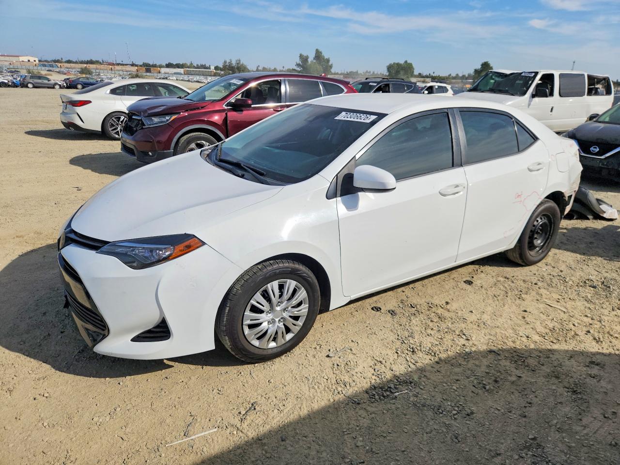 2018 TOYOTA COROLLA L | 5YFBURHEXJP770733 | UPCARS