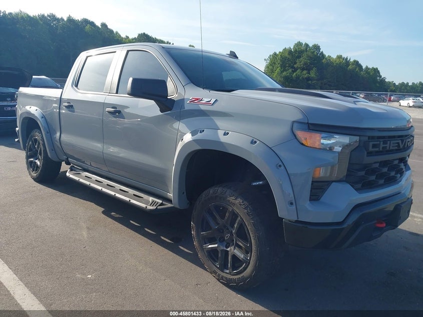 2024 CHEVROLET SILVERADO 1500 4WD  SHORT BED CUSTOM TRAIL BOSS | 3GCUDCED0RG320074 | UPCARS