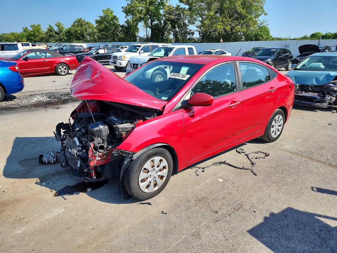 2017 HYUNDAI ACCENT SE | KMHCT4AE8HU239267 | UPCARS