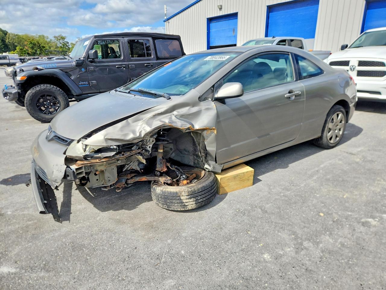 2008 HONDA CIVIC LX | 2HGFG12658H550462 | UPCARS