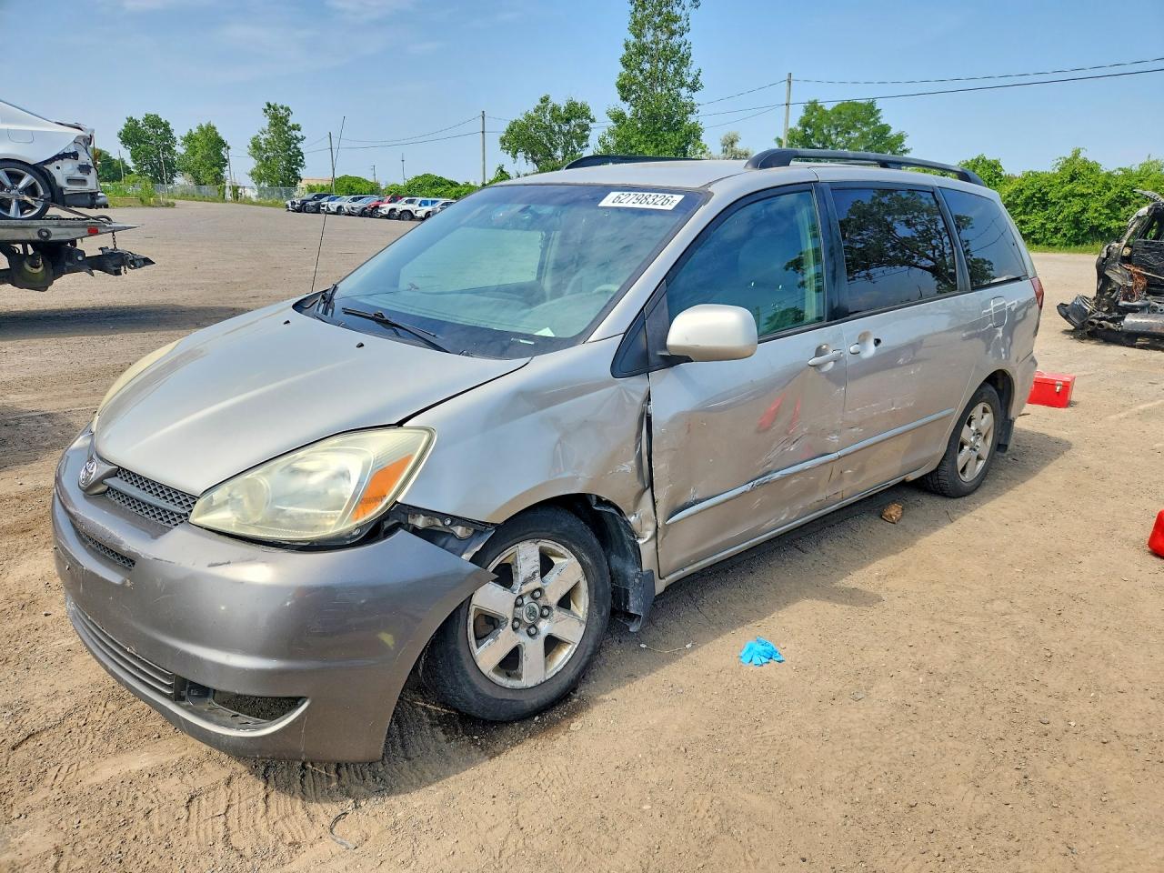 2004 TOYOTA SIENNA CE 7 PASSENGER | 5TDZA23C24S141399 | UPCARS