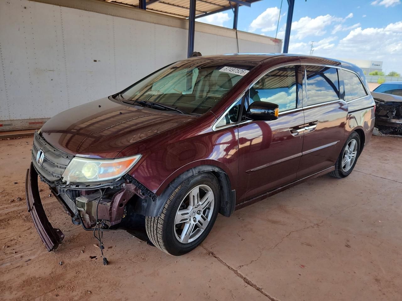 2011 HONDA ODYSSEY TOURING | 5FNRL5H96BB028176 | UPCARS