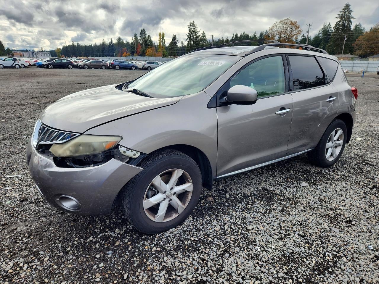 2009 NISSAN MURANO S | JN8AZ18U39W027909 | UPCARS