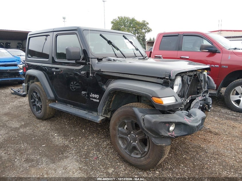 2021 JEEP WRANGLER SPORT S 4X4 | 1C4GJXAN0MW537792 | UPCARS