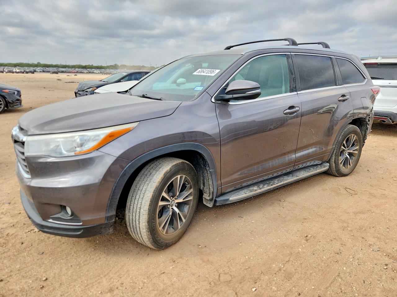 2016 TOYOTA HIGHLANDER XLE | 5TDKKRFH2GS156844 | UPCARS