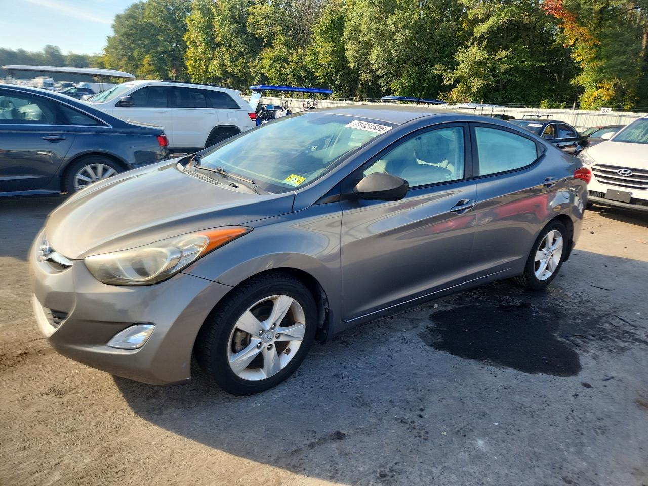 2013 HYUNDAI ELANTRA GLS | 5NPDH4AE0DH167401 | UPCARS