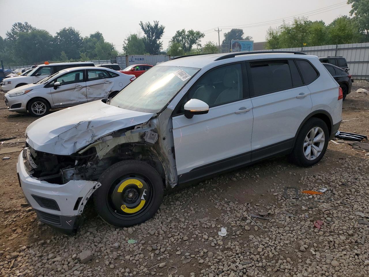 2019 VOLKSWAGEN TIGUAN S | 3VV0B7AX6KM037022 | UPCARS