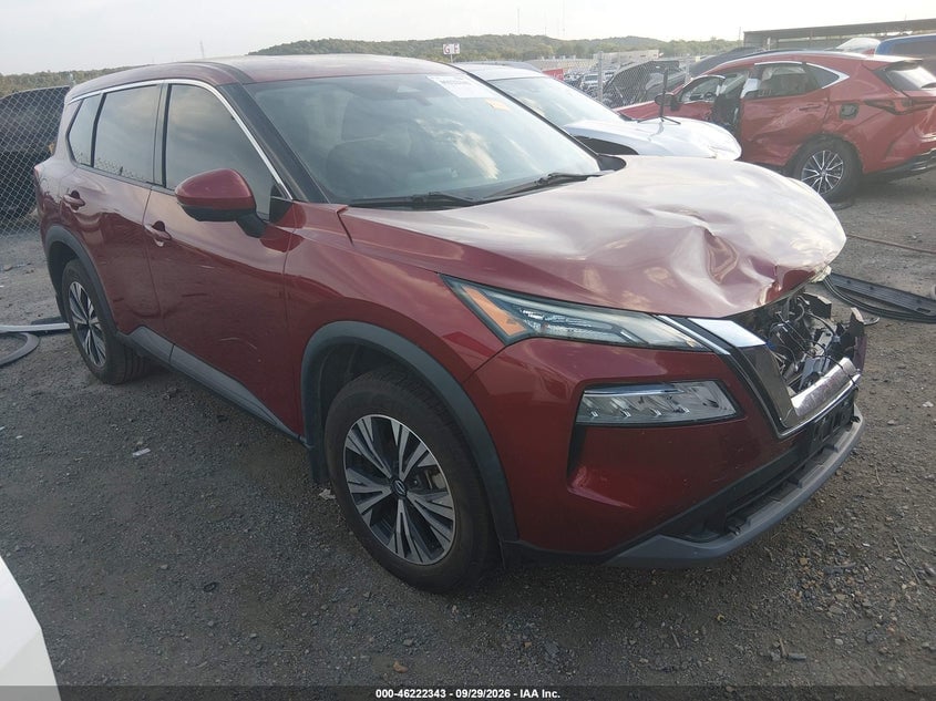 2021 NISSAN ROGUE SV FWD | 5N1AT3BA4MC829897 | UPCARS