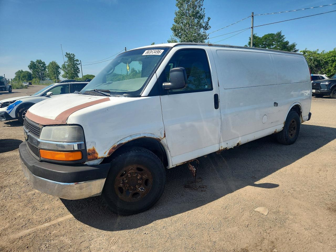 2008 CHEVROLET EXPRESS | 1GCGG29C481192970 | UPCARS