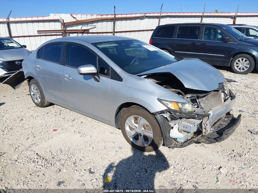 2014 HONDA CIVIC LX | 2HGFB2F50EH515426 | UPCARS