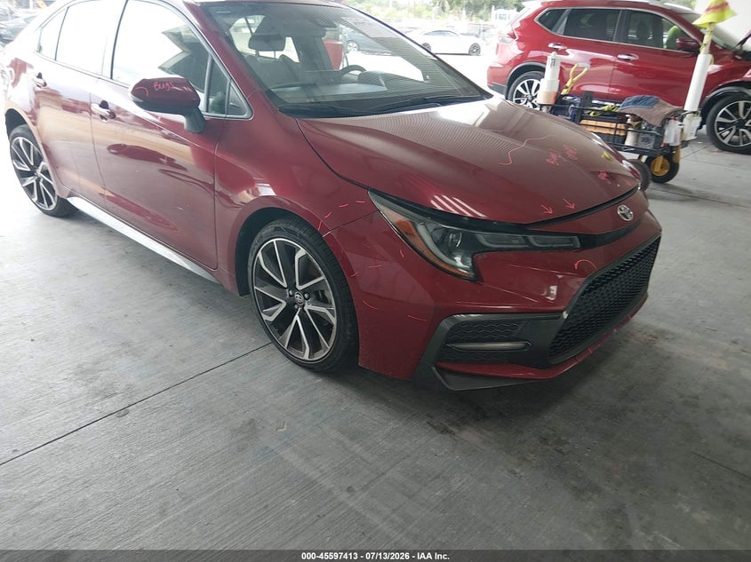 2022 TOYOTA COROLLA SE | JTDS4MCE2NJ096596 | UPCARS