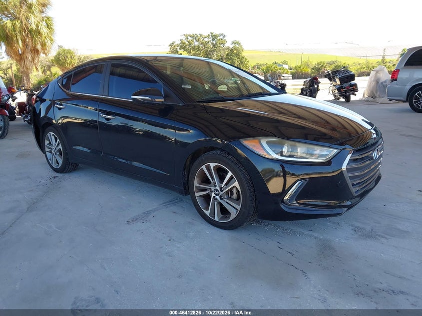 2017 HYUNDAI ELANTRA LIMITED | KMHD84LF2HU179823 | UPCARS