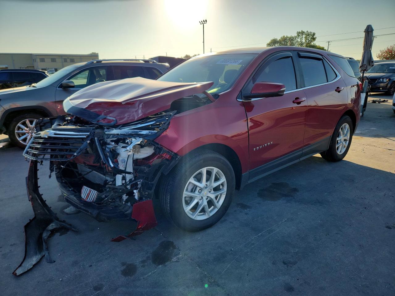 2023 CHEVROLET EQUINOX LT | 3GNAXKEG9PS123727 | UPCARS