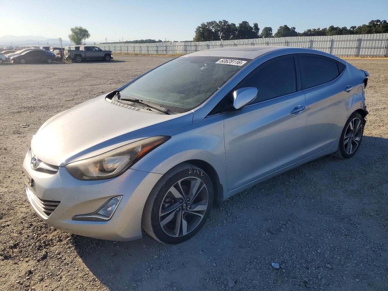 2014 HYUNDAI ELANTRA LIMITED | KMHDH4AE2EU107512 | UPCARS