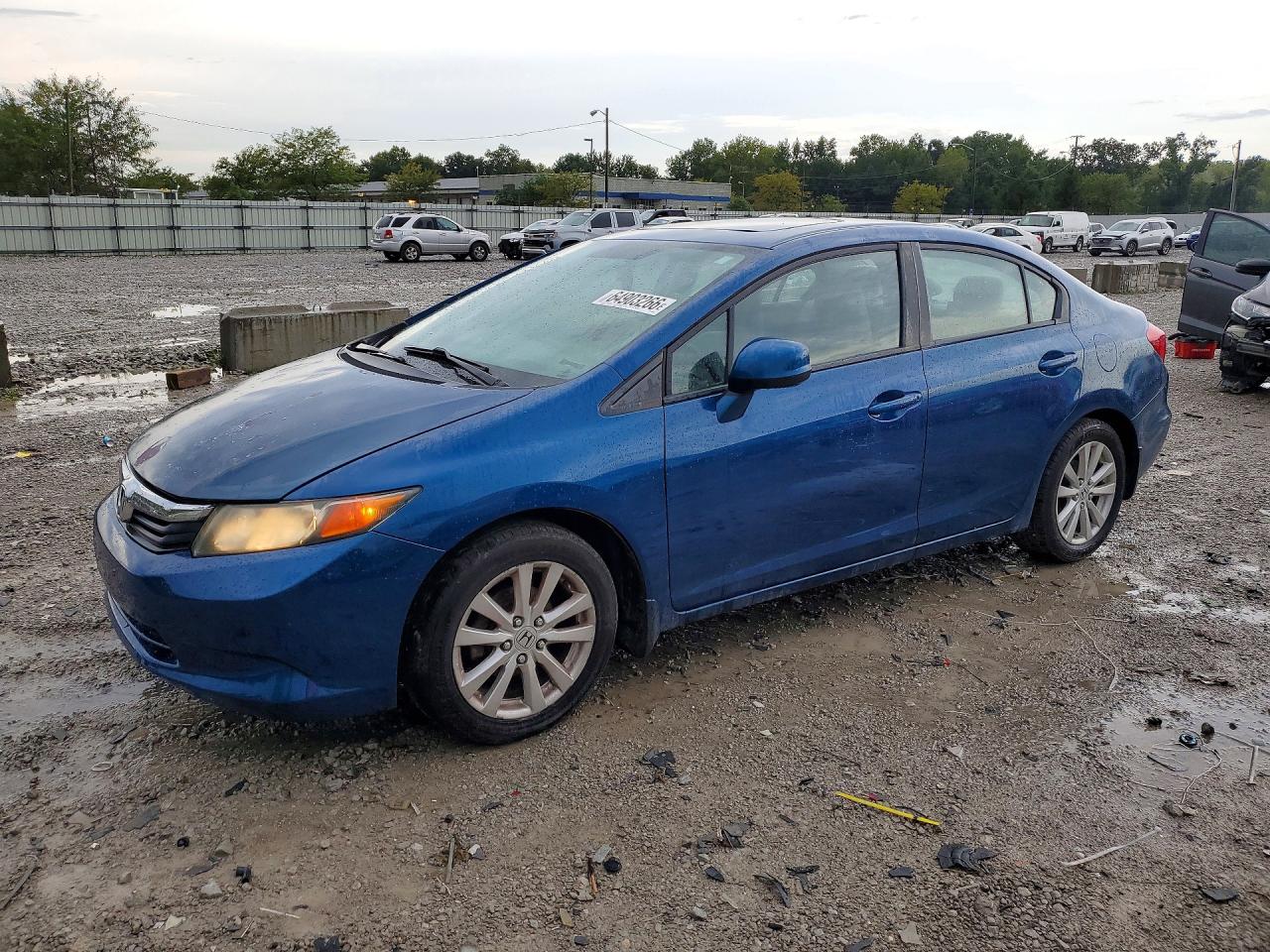 2012 HONDA CIVIC EX | 19XFB2F89CE016433 | UPCARS