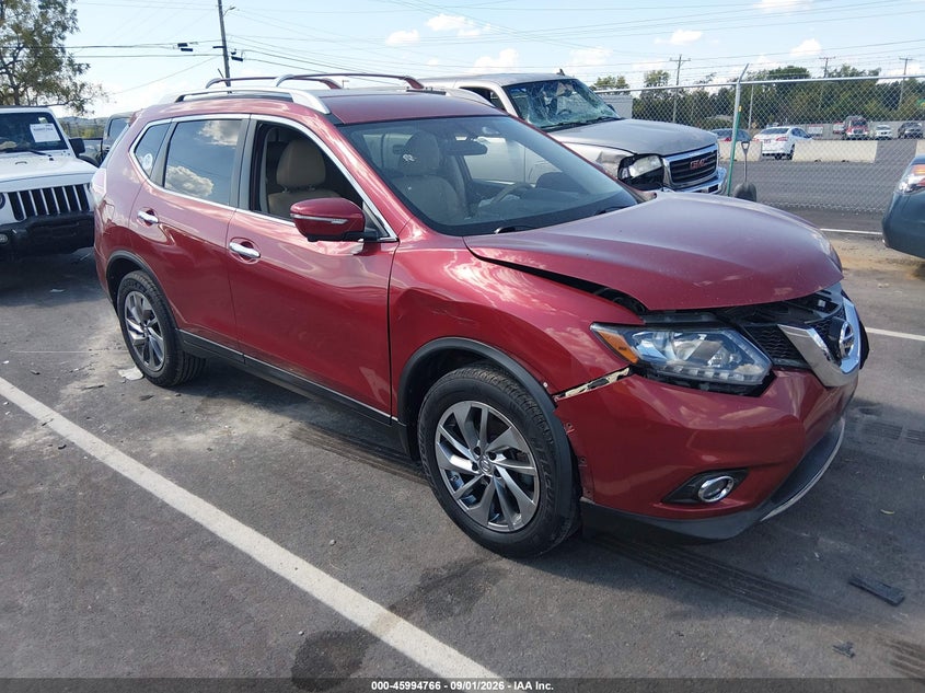 2015 NISSAN ROGUE SL | 5N1AT2MT7FC919556 | UPCARS