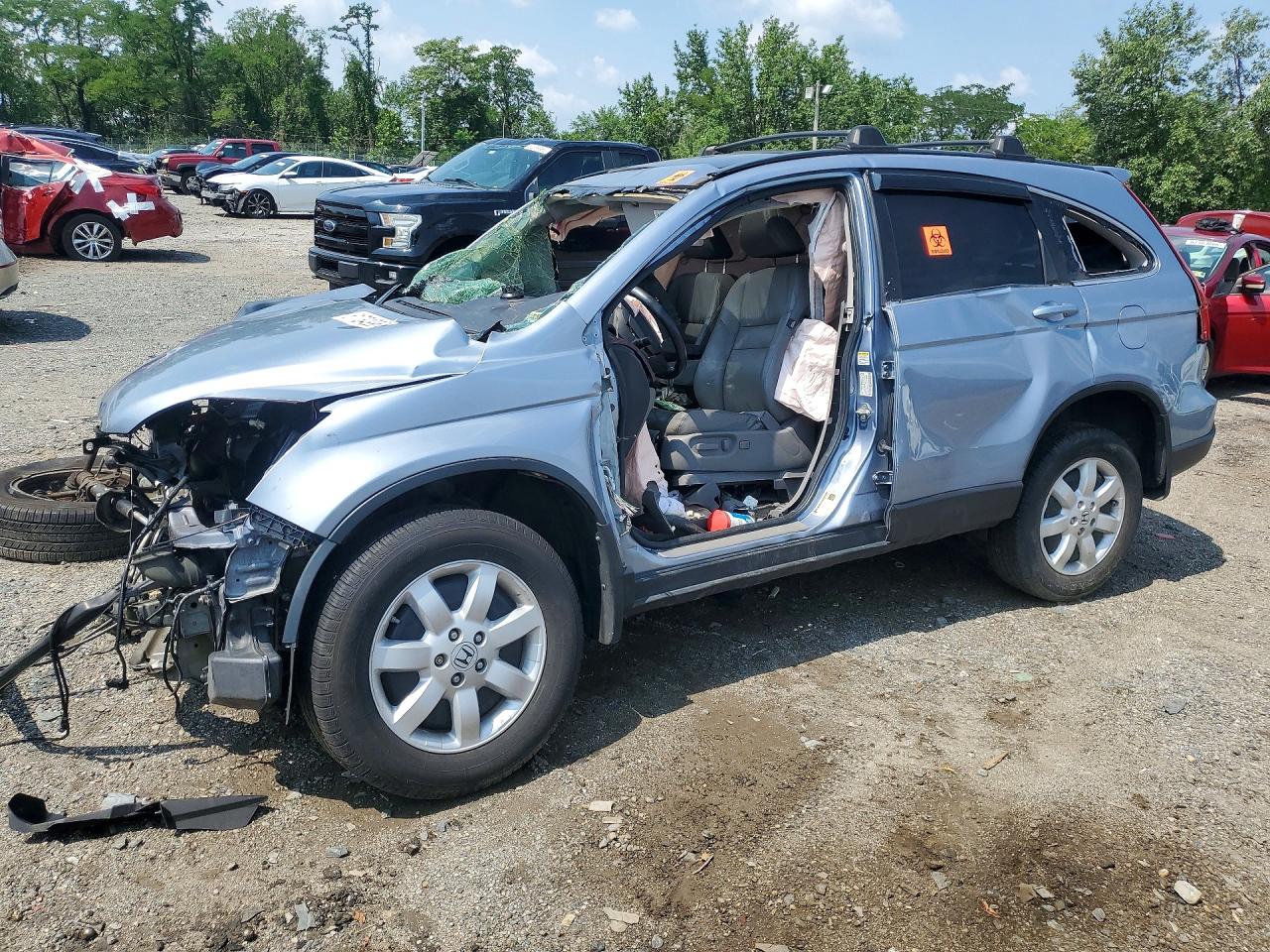 2008 HONDA CRV EXL | 5J6RE48708L002787 | UPCARS