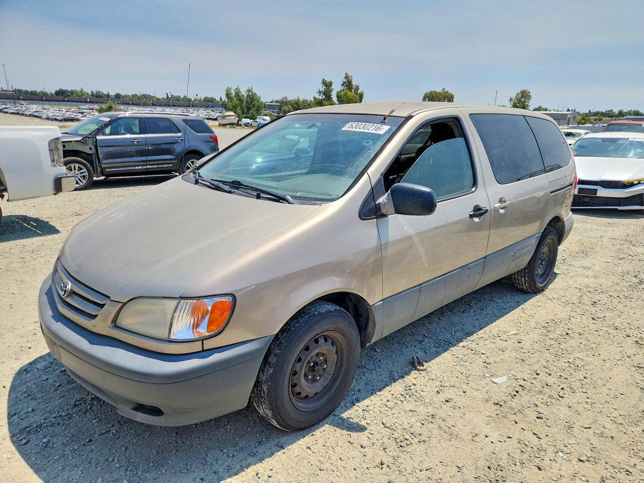2001 TOYOTA SIENNA CE | 4T3ZF19C71U376698 | UPCARS