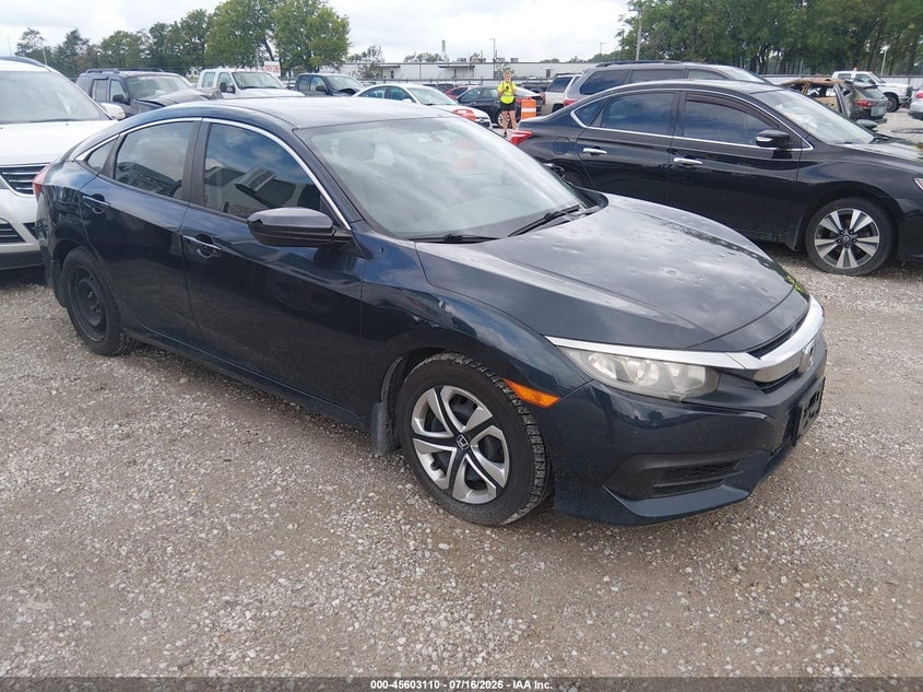 2018 HONDA CIVIC LX | 2HGFC2F53JH500393 | UPCARS