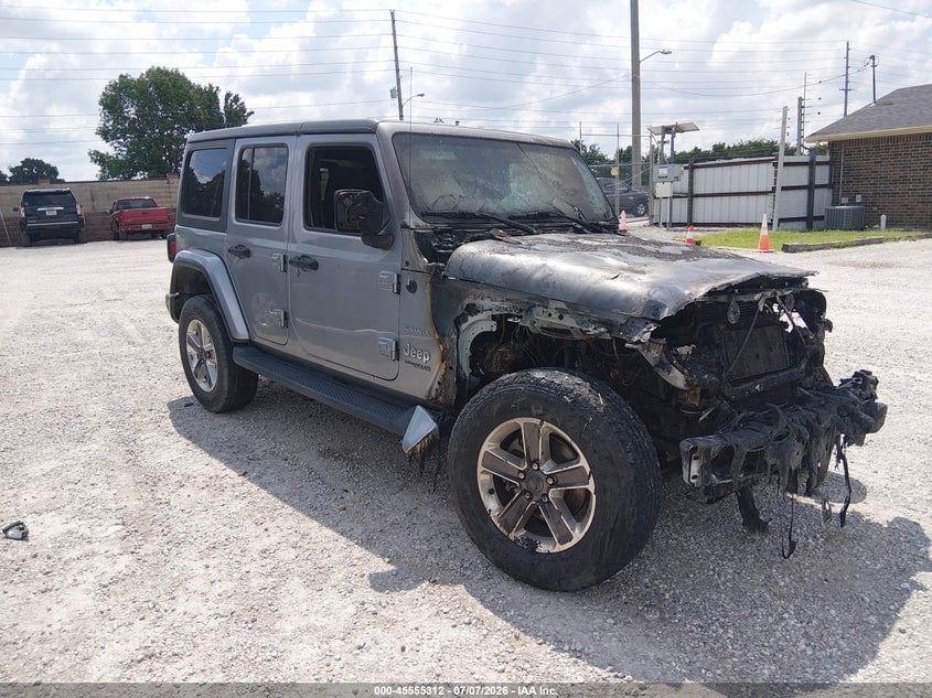 2020 JEEP WRANGLER UNLIMITED SAHARA 4X4 | 1C4HJXEN3LW230257 | UPCARS