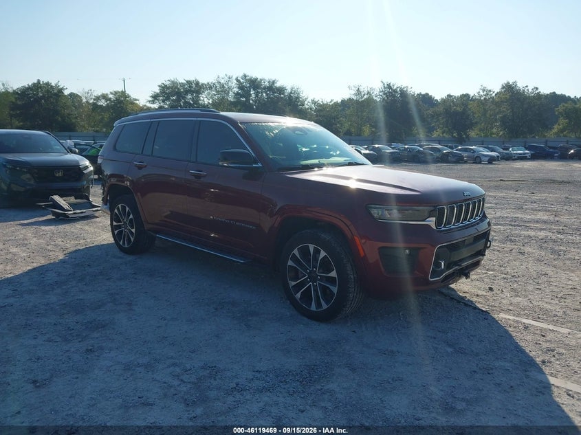 2021 JEEP GRAND CHEROKEE L OVERLAND 4X4 | 1C4RJKDG9M8165320 | UPCARS