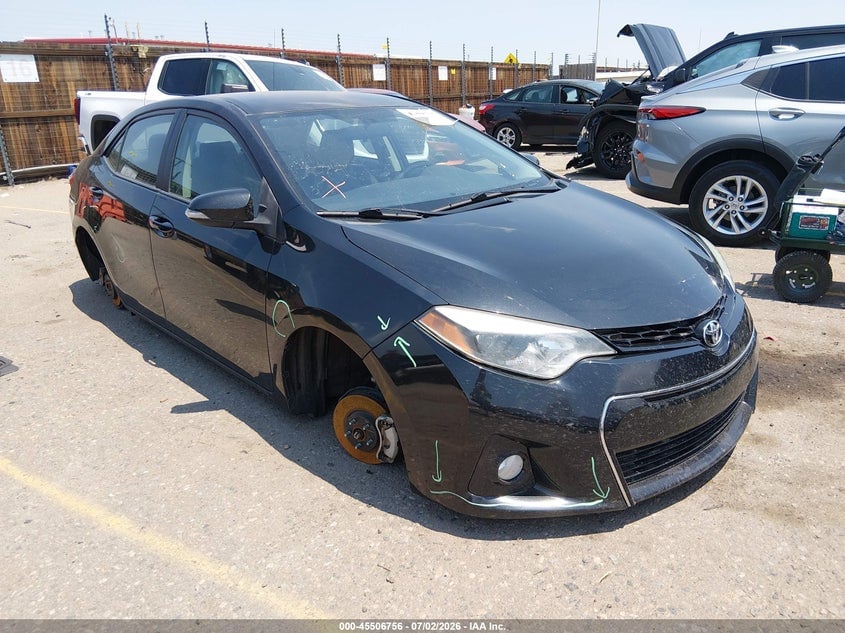 2014 TOYOTA COROLLA S PLUS | 5YFBURHE2EP111910 | UPCARS