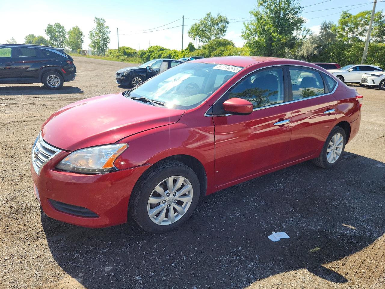 2013 NISSAN SENTRA S | 3N1AB7AP5DL757362 | UPCARS