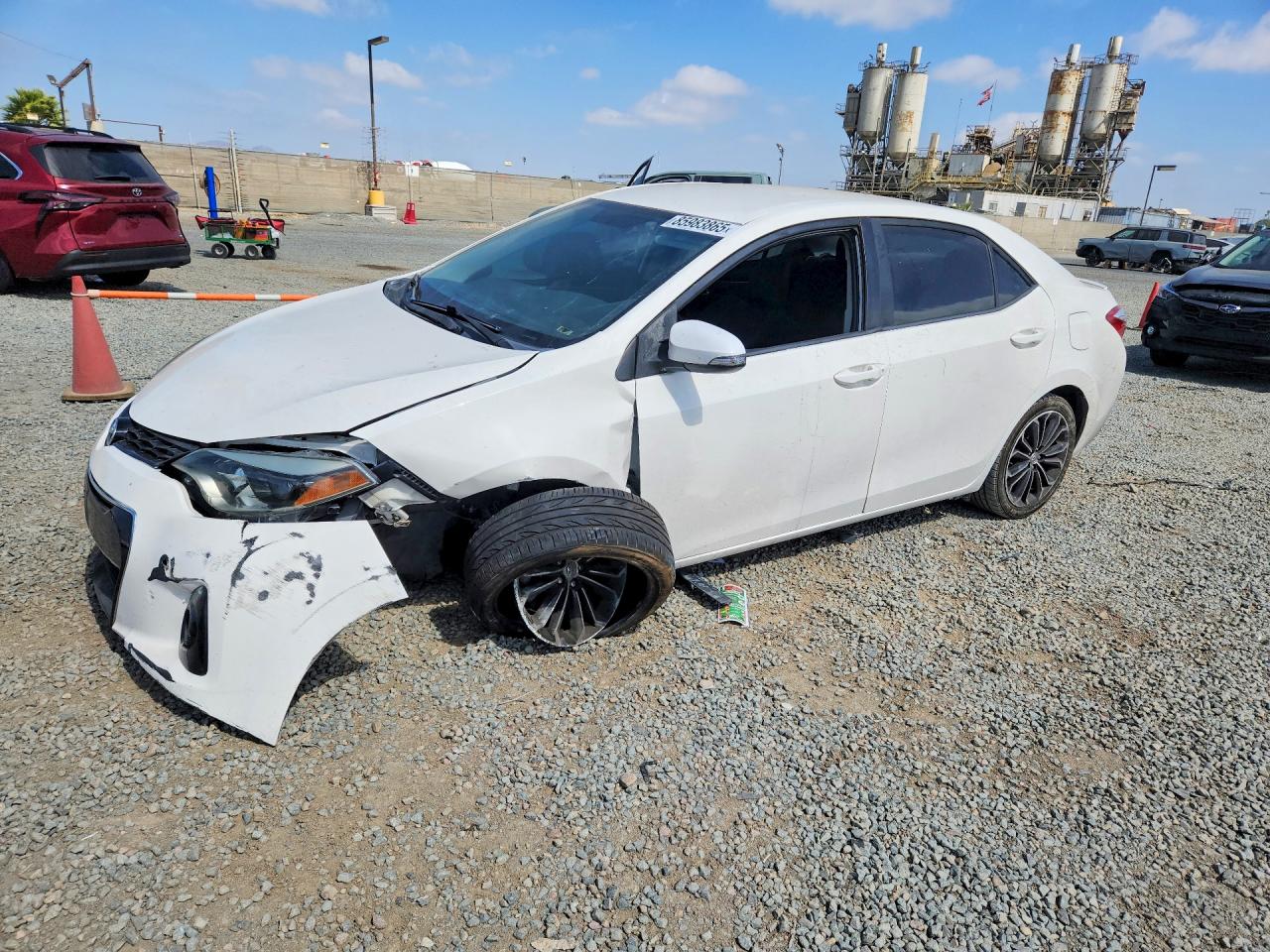 2014 TOYOTA COROLLA S PLUS | 5YFBURHE1EP050579 | UPCARS