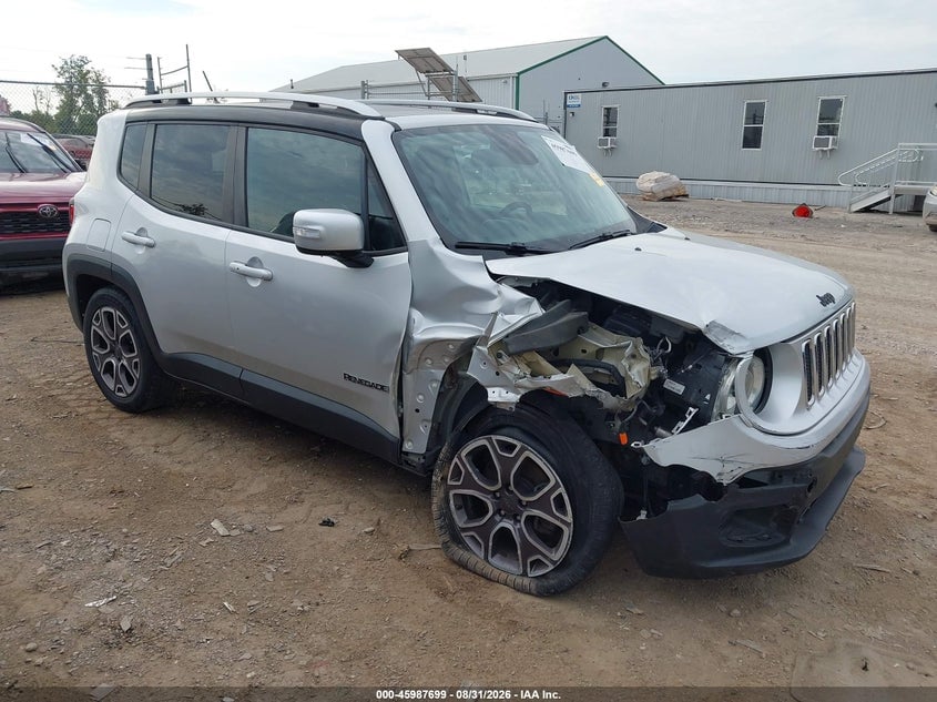 2016 JEEP RENEGADE LIMITED | ZACCJADT4GPC77582 | UPCARS