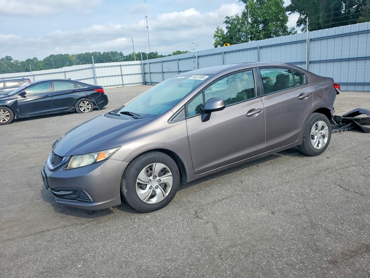 2013 HONDA CIVIC LX | 19XFB2F50DE295603 | UPCARS