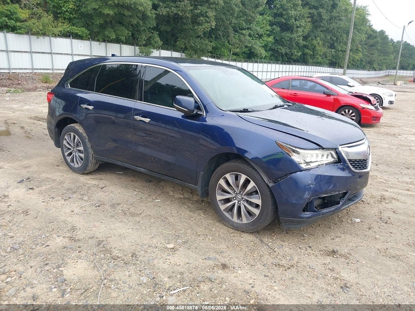 2014 ACURA MDX TECHNOLOGY PACKAGE | 5FRYD3H46EB018753 | UPCARS