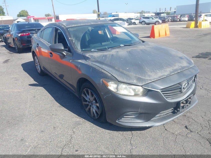2016 MAZDA MAZDA6 I SPORT | JM1GJ1U58G1409343 | UPCARS