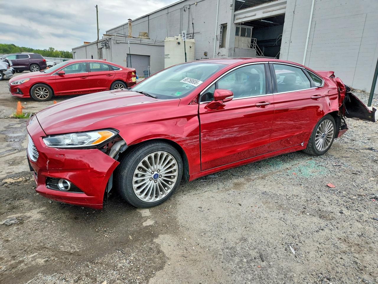 2013 FORD FUSION TITANIUM | 3FA6P0K93DR267114 | UPCARS