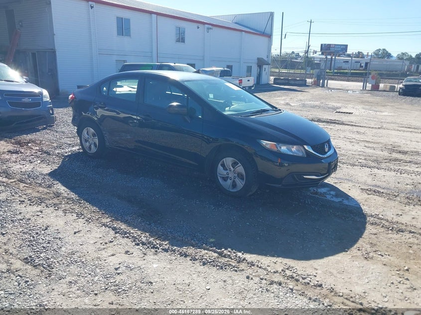 2014 HONDA CIVIC LX | 19XFB2F54EE249127 | UPCARS