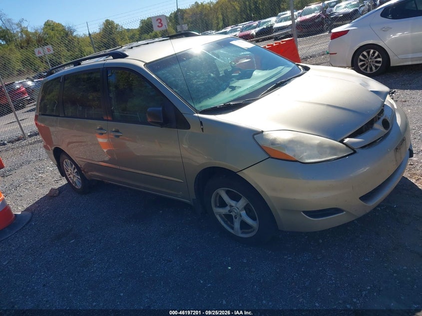 2007 TOYOTA SIENNA LE | 5TDBK23C07S004867 | UPCARS