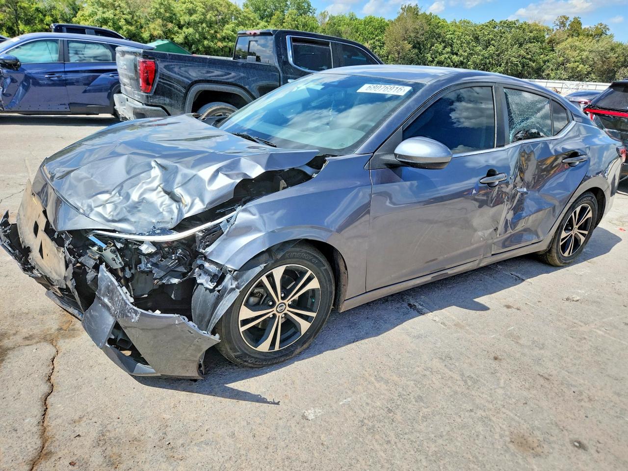2022 NISSAN SENTRA SV | 3N1AB8CV3NY242981 | UPCARS