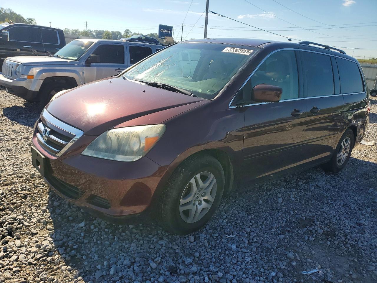 2007 HONDA ODYSSEY EX | 5FNRL38417B417307 | UPCARS