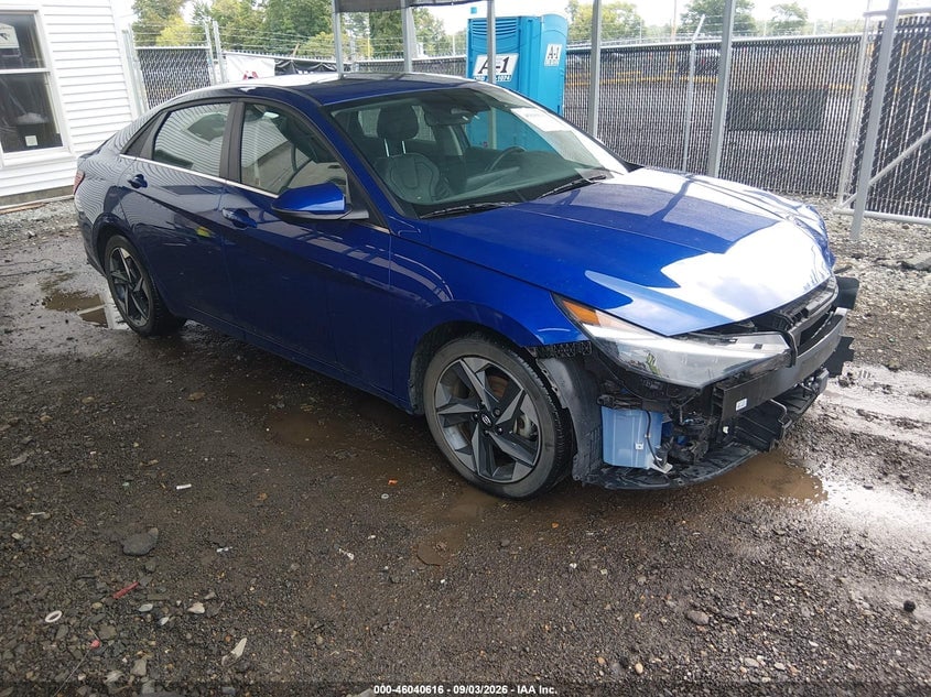 2023 HYUNDAI ELANTRA LIMITED | 5NPLP4AG9PH105743 | UPCARS