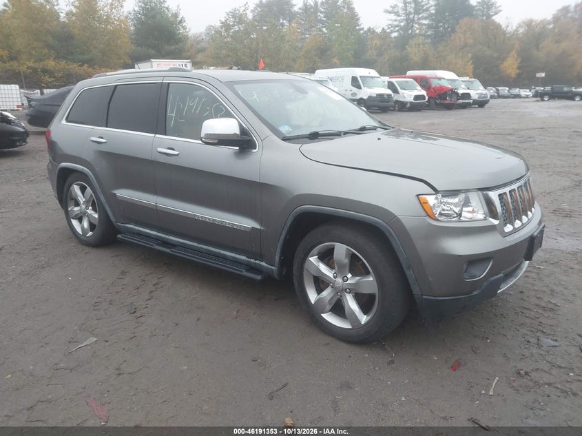 2012 JEEP GRAND CHEROKEE OVERLAND | 1C4RJFCT3CC192076 | UPCARS