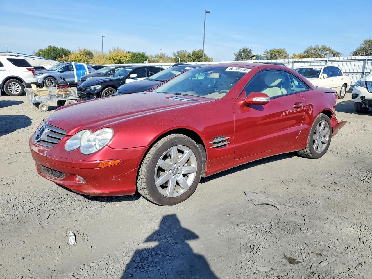 2003 MERCEDES-BENZ SL-CLASS 500R | WDBSK75F53F036002 | UPCARS