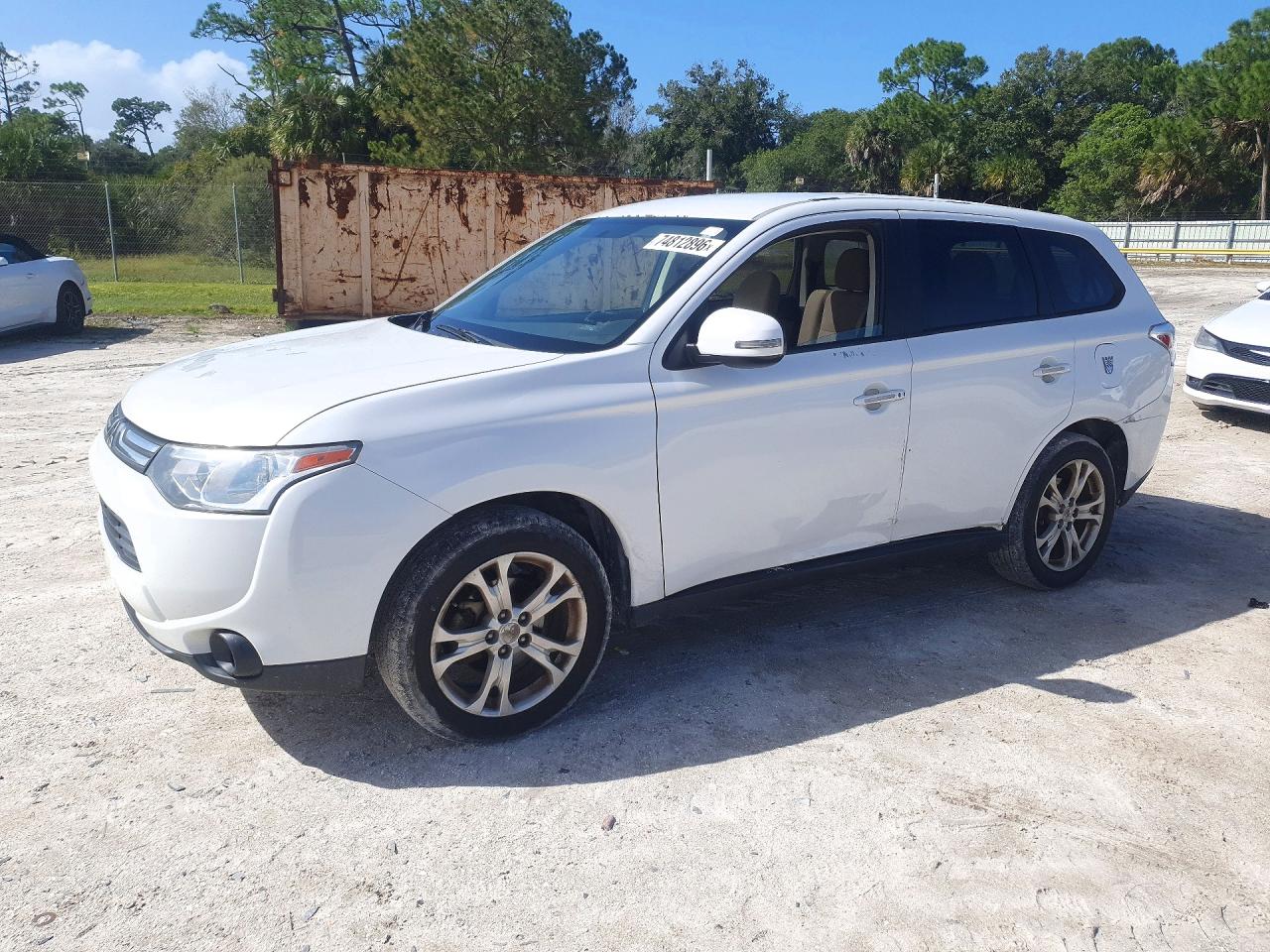 2014 MITSUBISHI OUTLANDER SE | JA4AD3A33EZ019142 | UPCARS