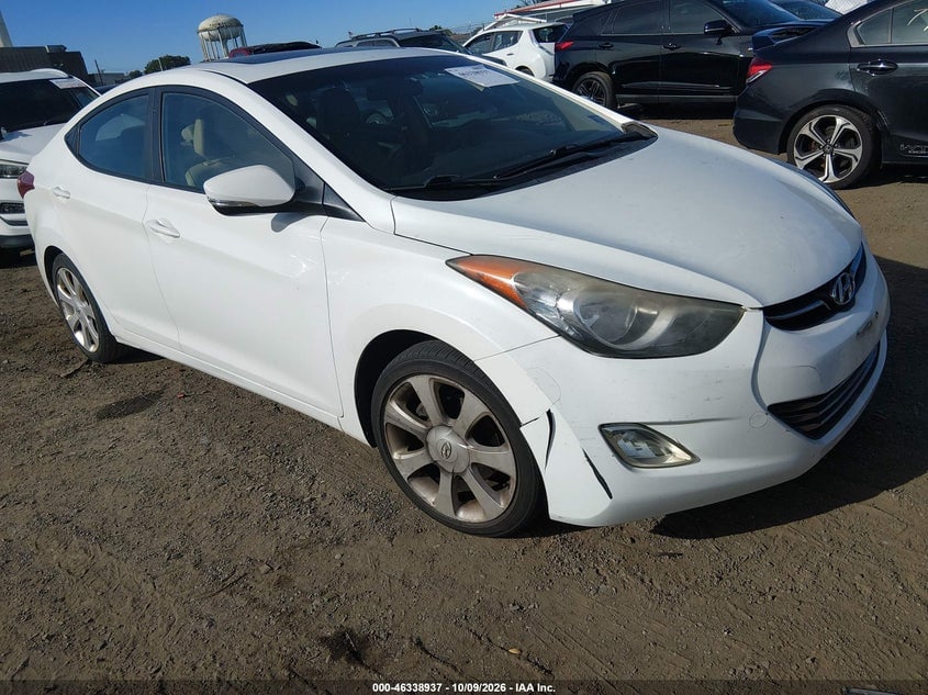 2011 HYUNDAI ELANTRA LIMITED | 5NPDH4AE6BH075996 | UPCARS