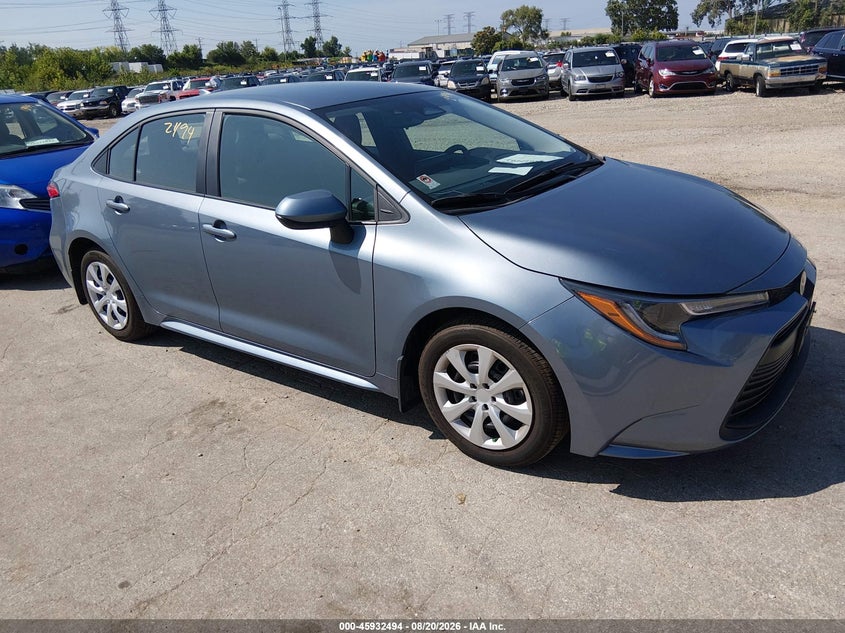 2025 TOYOTA COROLLA LE | 5YFB4MDE2SP256725 | UPCARS